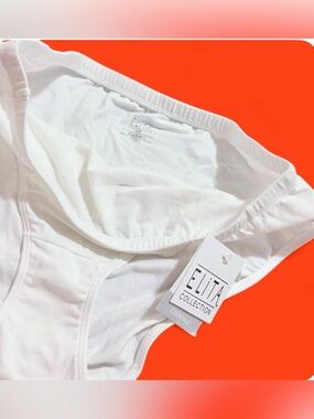 Women's White Cotton Comfort Panty